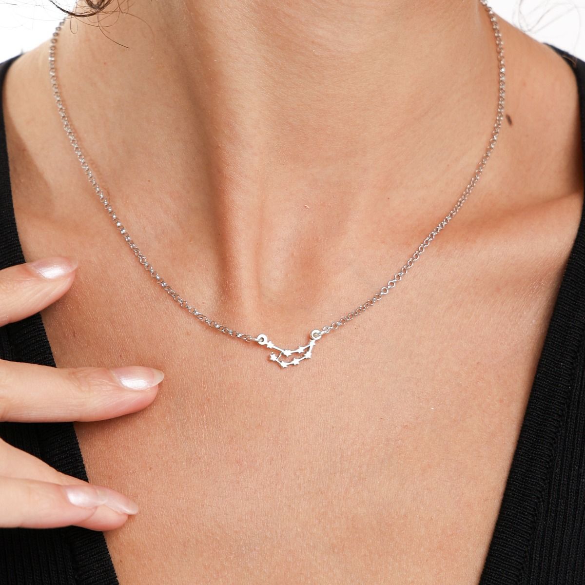  Ella Sternzeichen Kette [Sterlingsilber]