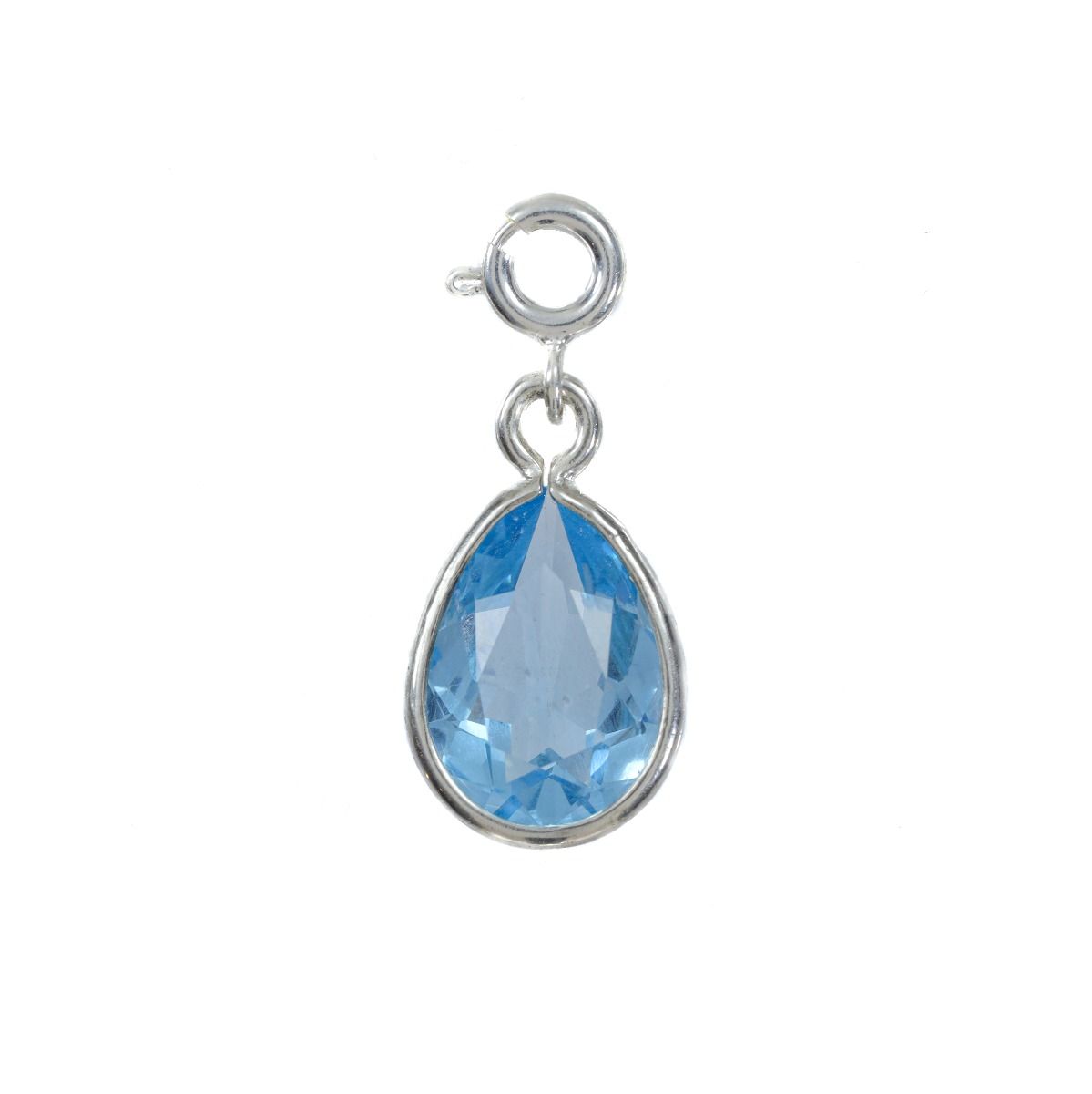 Enchanted Rain Drop Birthstone [Sterling Silver]