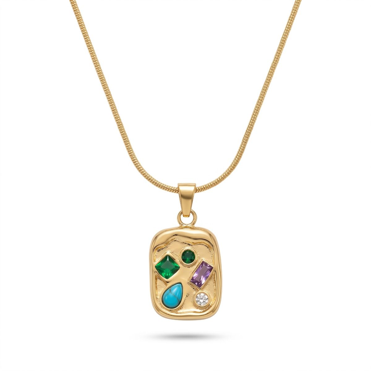 Prism Cluster Necklace