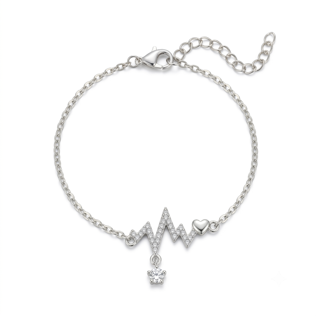 Heartbeat Crystal Bracelet