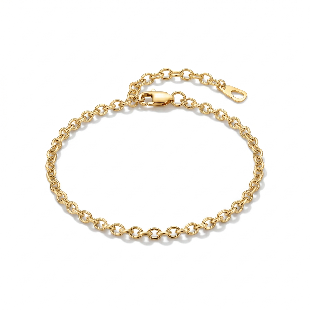 Cable Chain Bracelet [Gold Plated]