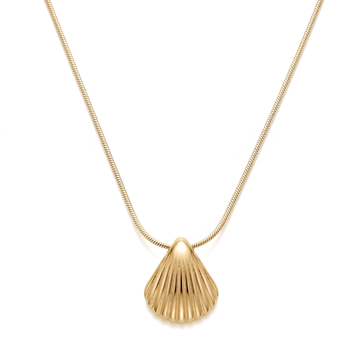 Ocean Shell Necklace [Gold Plated]