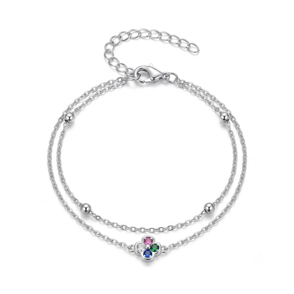 Enchanted Petal Layered Bracelet