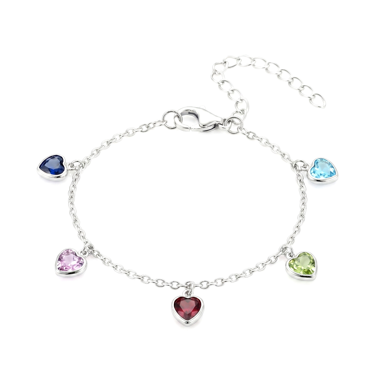 Chromatic Heart Bracelet