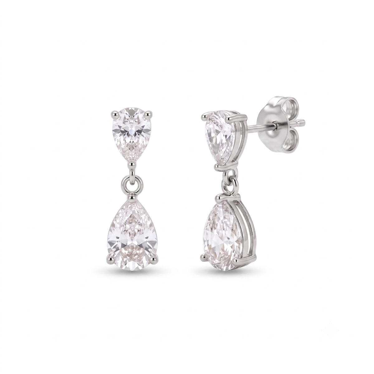 Dewdrop Mirror Earrings