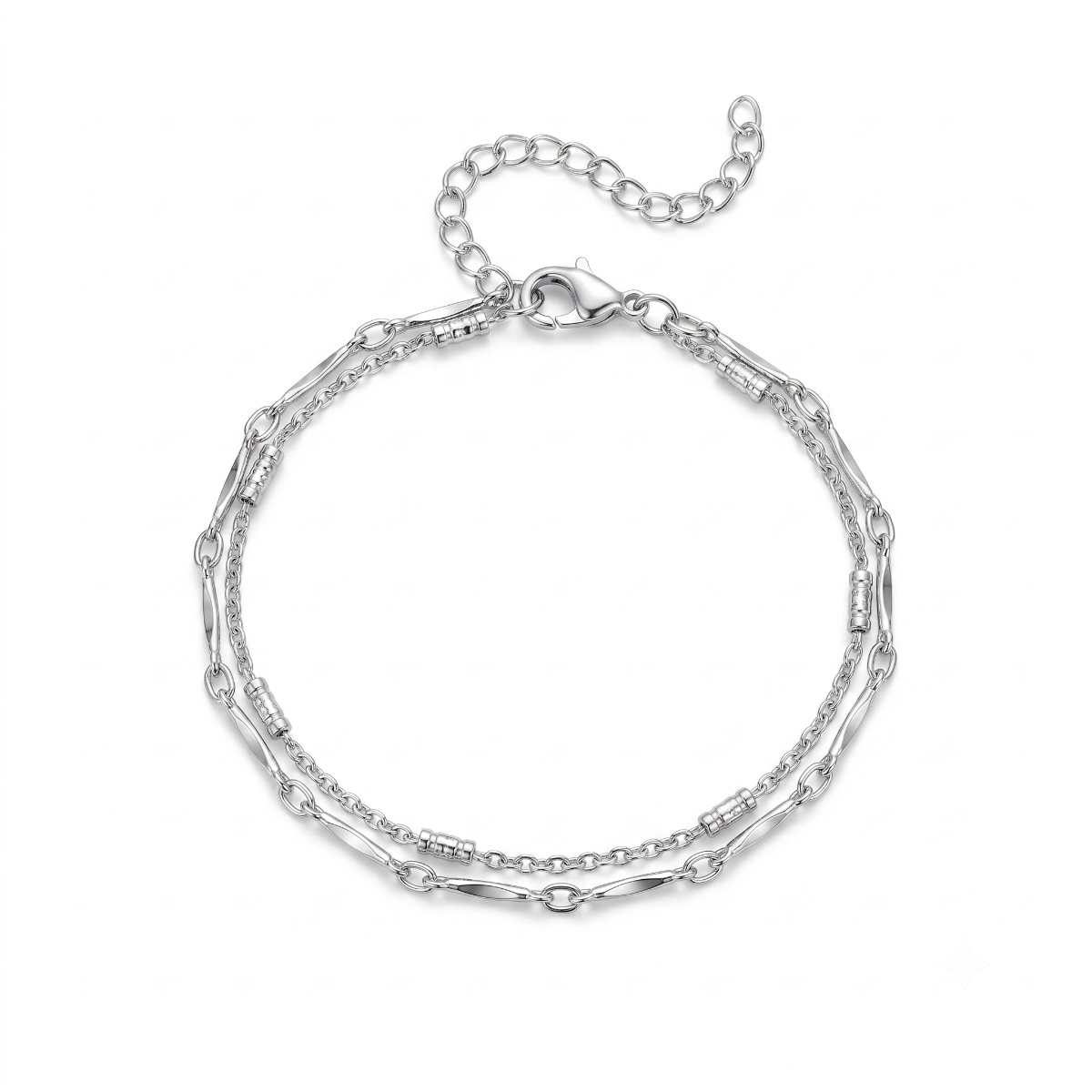 Eternal Bar Layered Bracelet