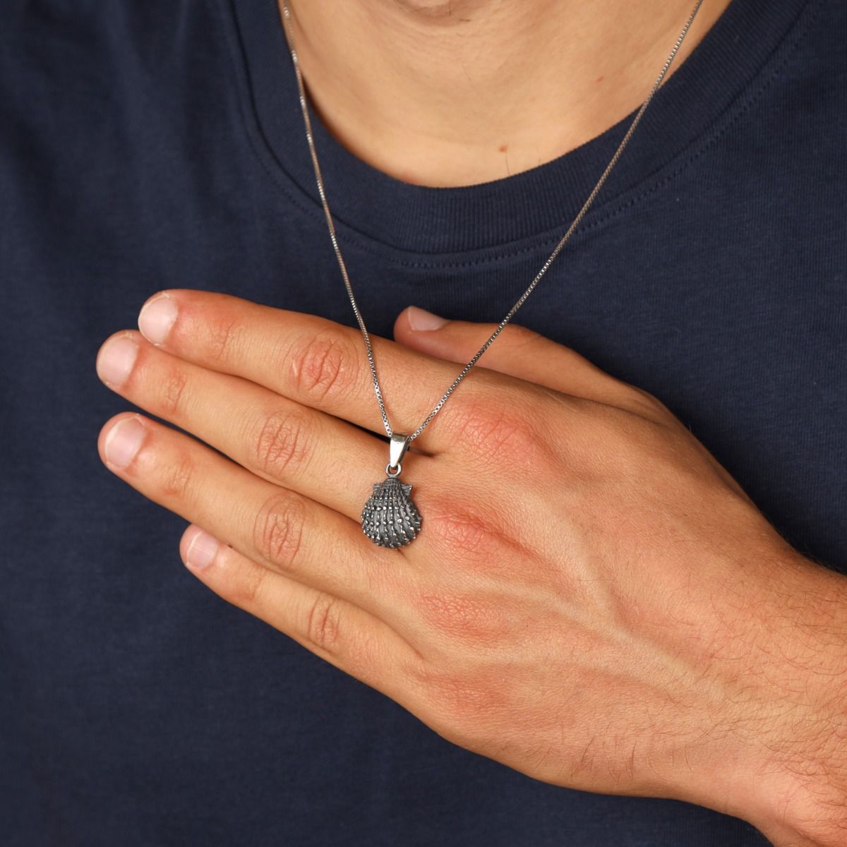 Gift from the Ocean Men Necklace - Sterling Silver