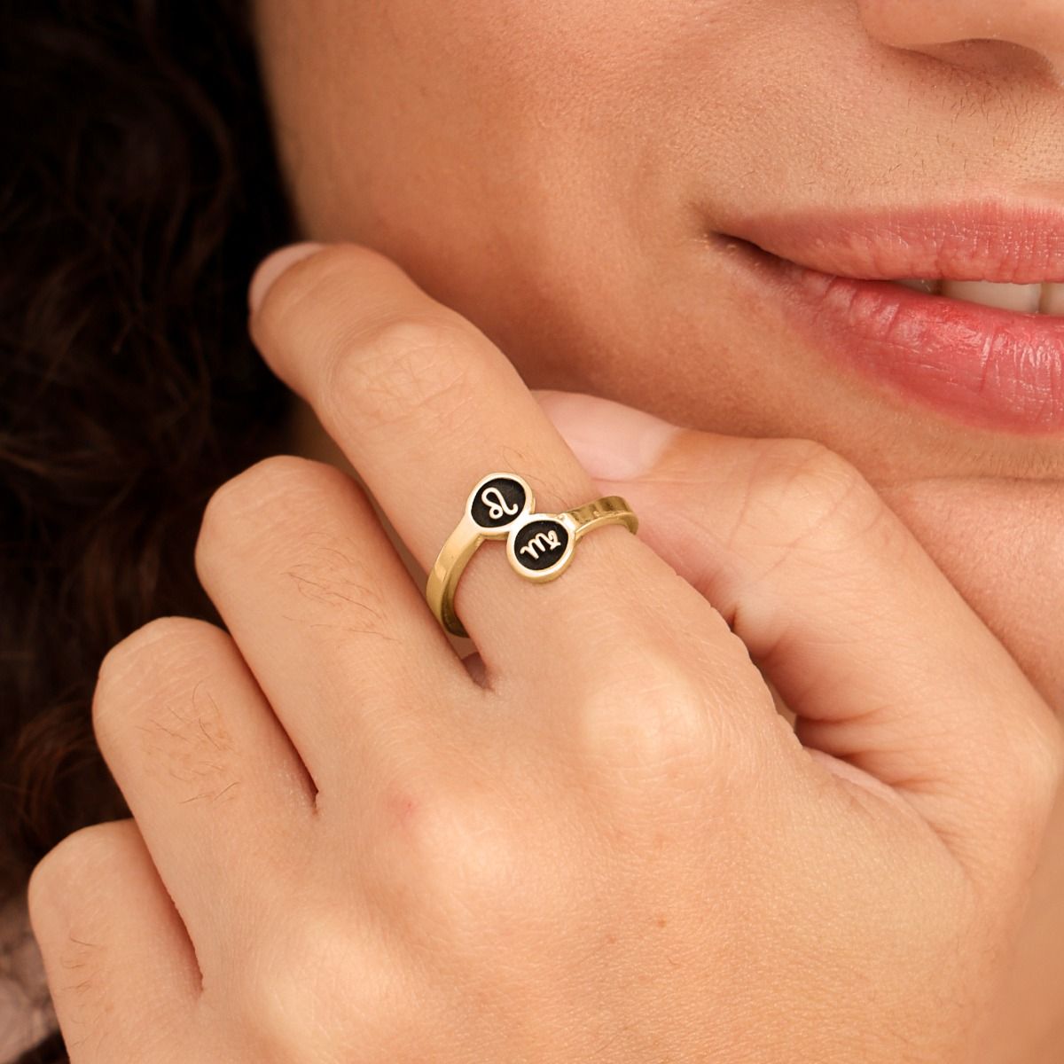 Zodiac Unity Ring [18K Gold Vermeil]