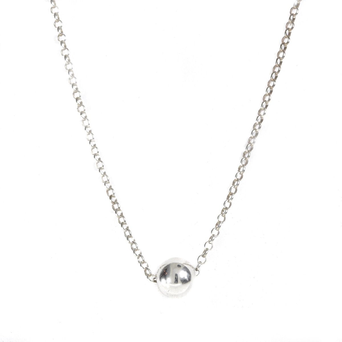 Sterling Silver Ball Necklace - Talisa Jewelry