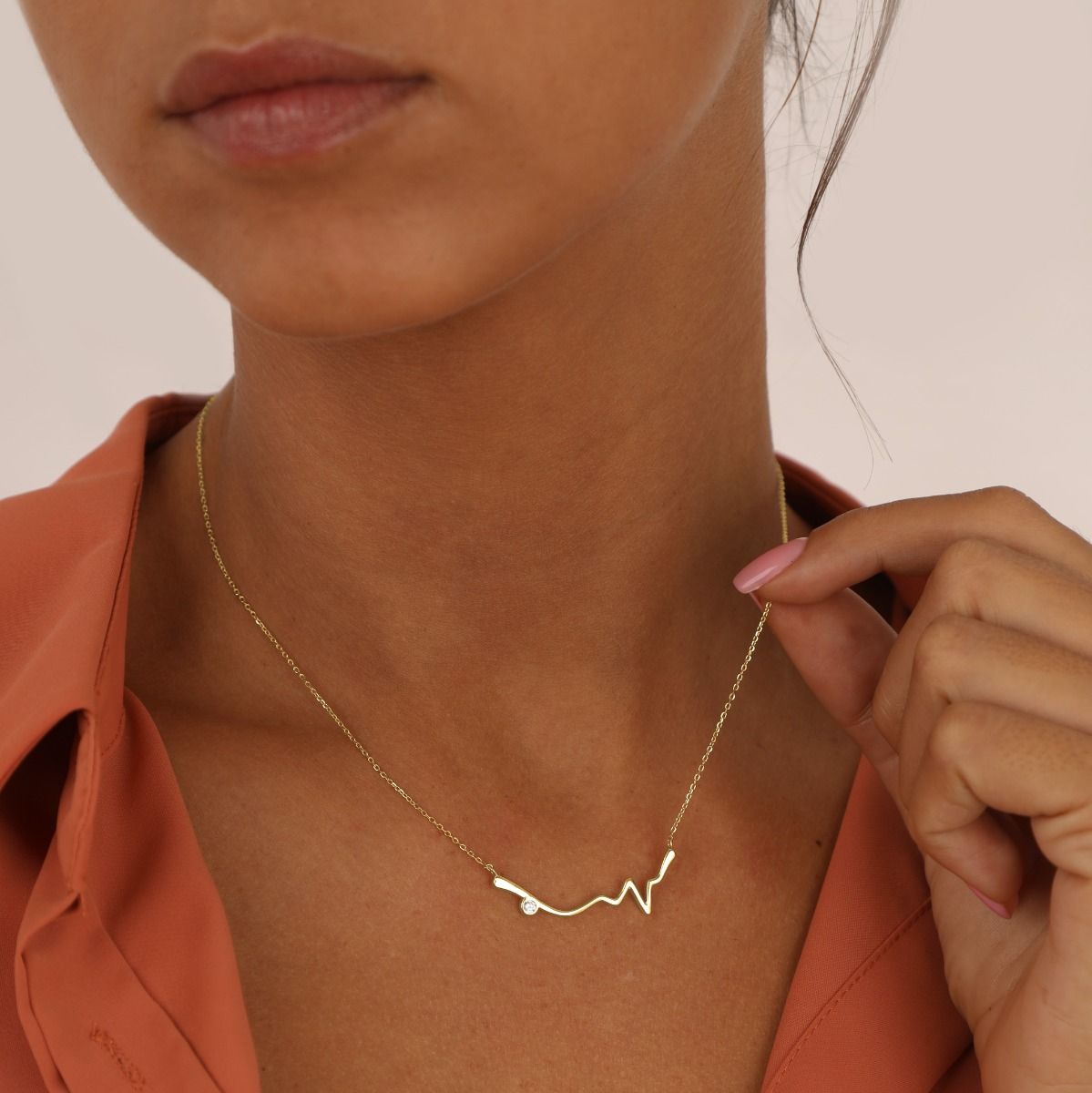 Pulse of Passion Necklace [18K Gold Plated]