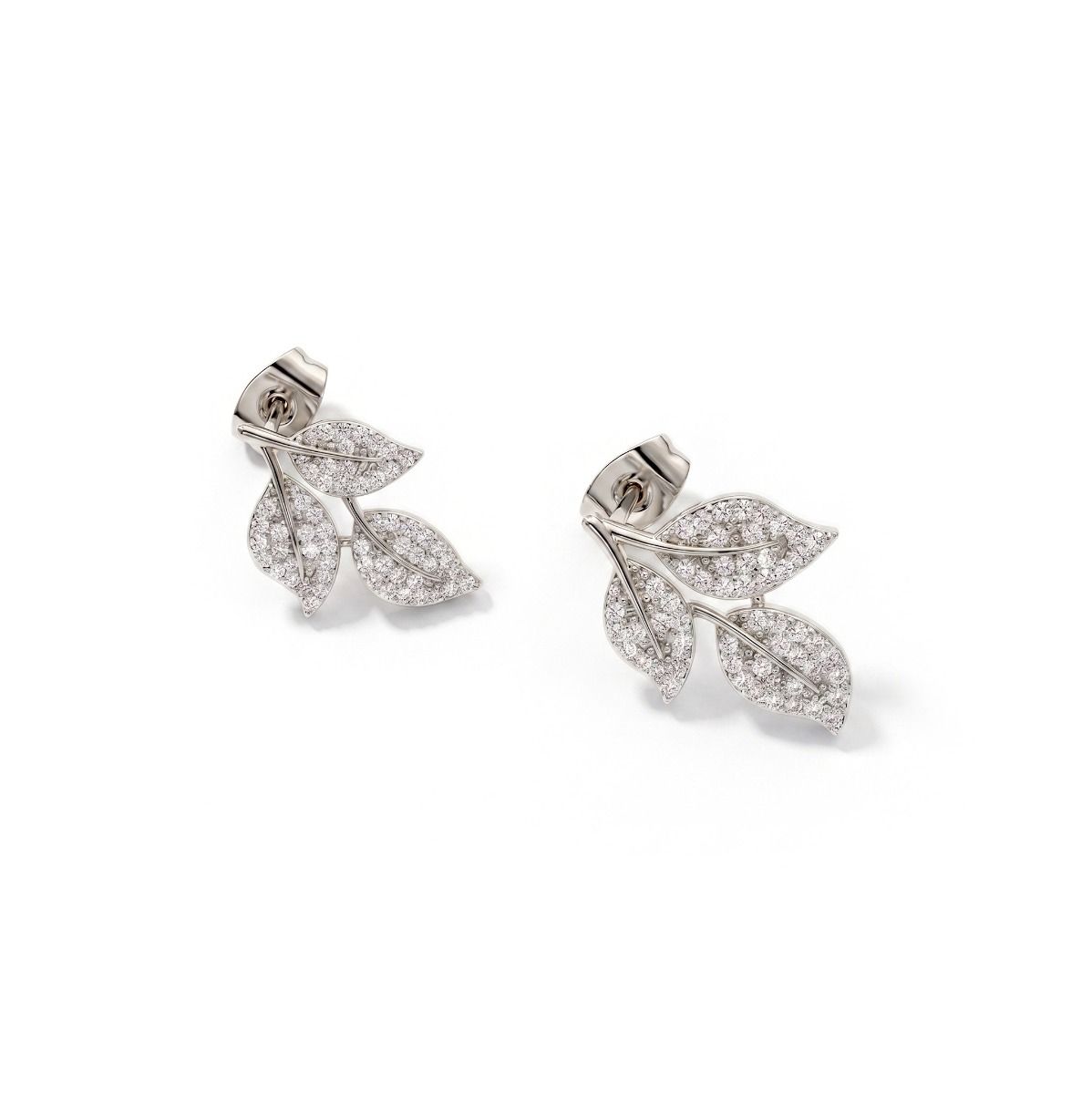 Ivy Pavé Stud Earrings