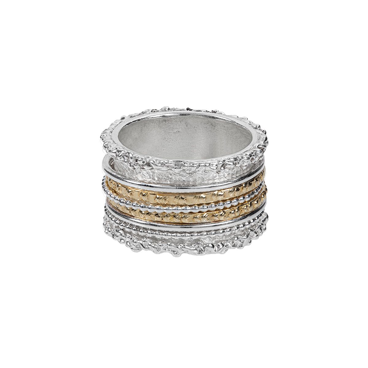 Helena's Love Spinner Ring [Sterling Silver]