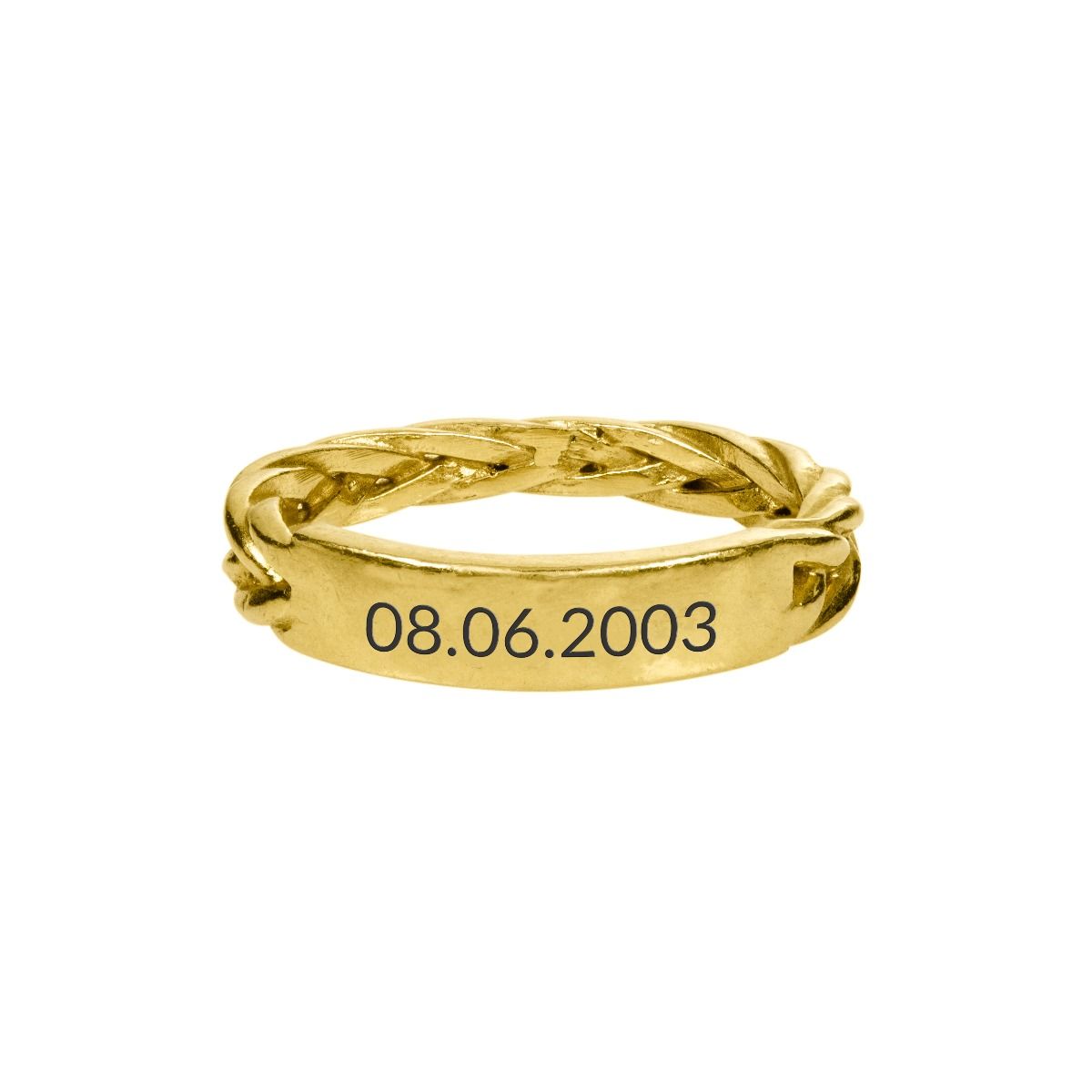 Love Braids Memories Ring [18K Gold Vermeil]