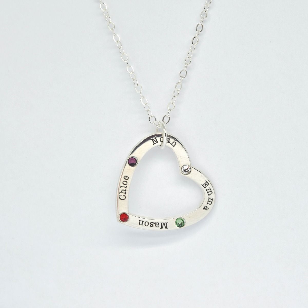 Loves of My Life Necklace [Sterling Silver]