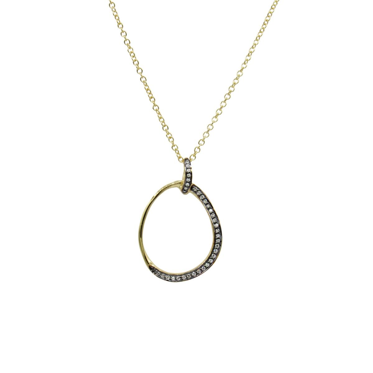 United Souls Black Rhodium Necklace [18K Gold]