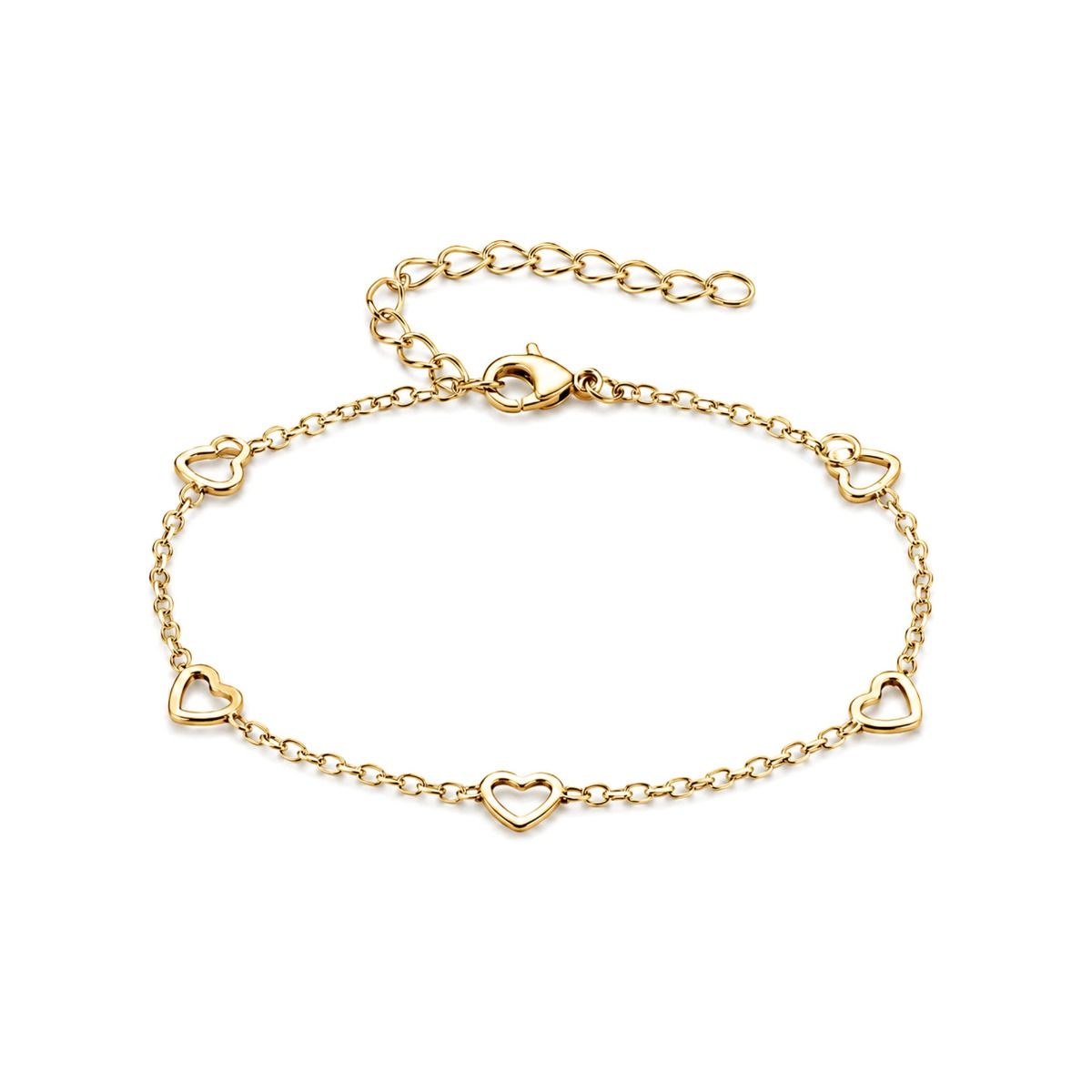 Petite Heart Bracelet [Gold Plated]