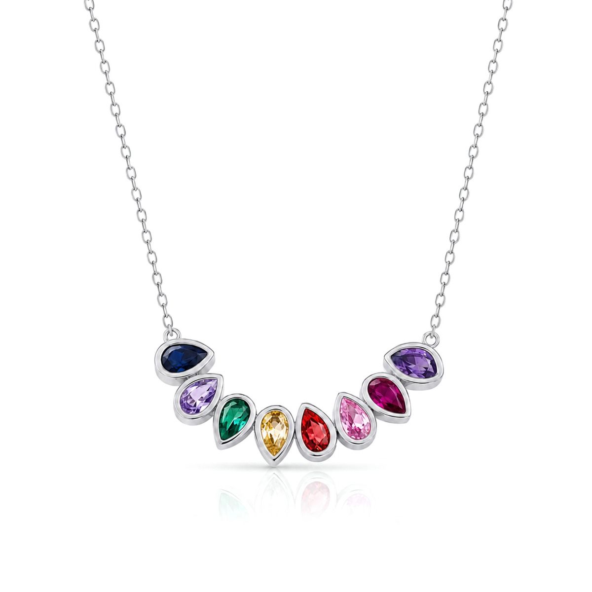 Rainbow Arc Necklace [Sterling Silver]