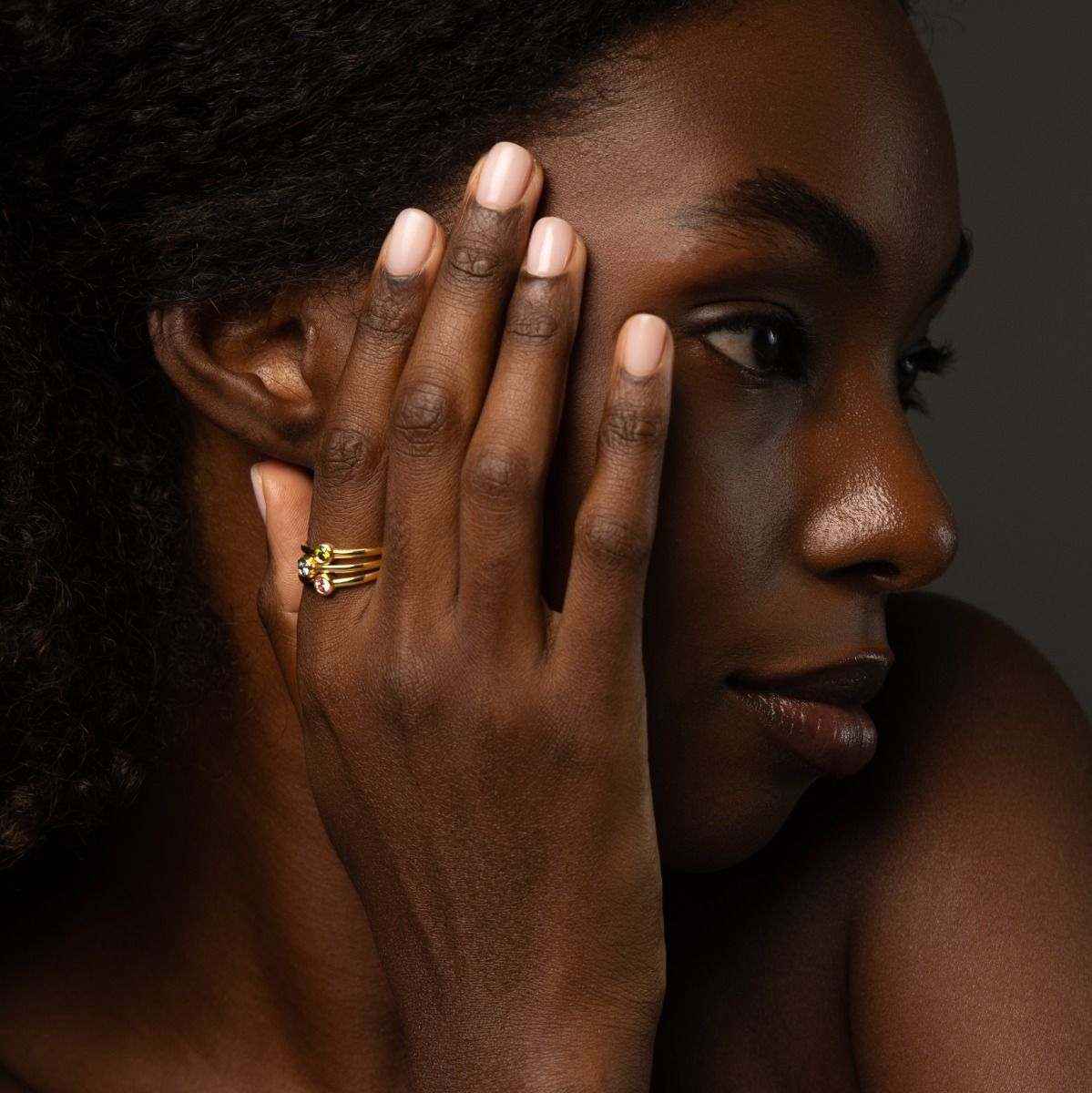 Carina Glow Diamond Ring [14 Karat Gold]