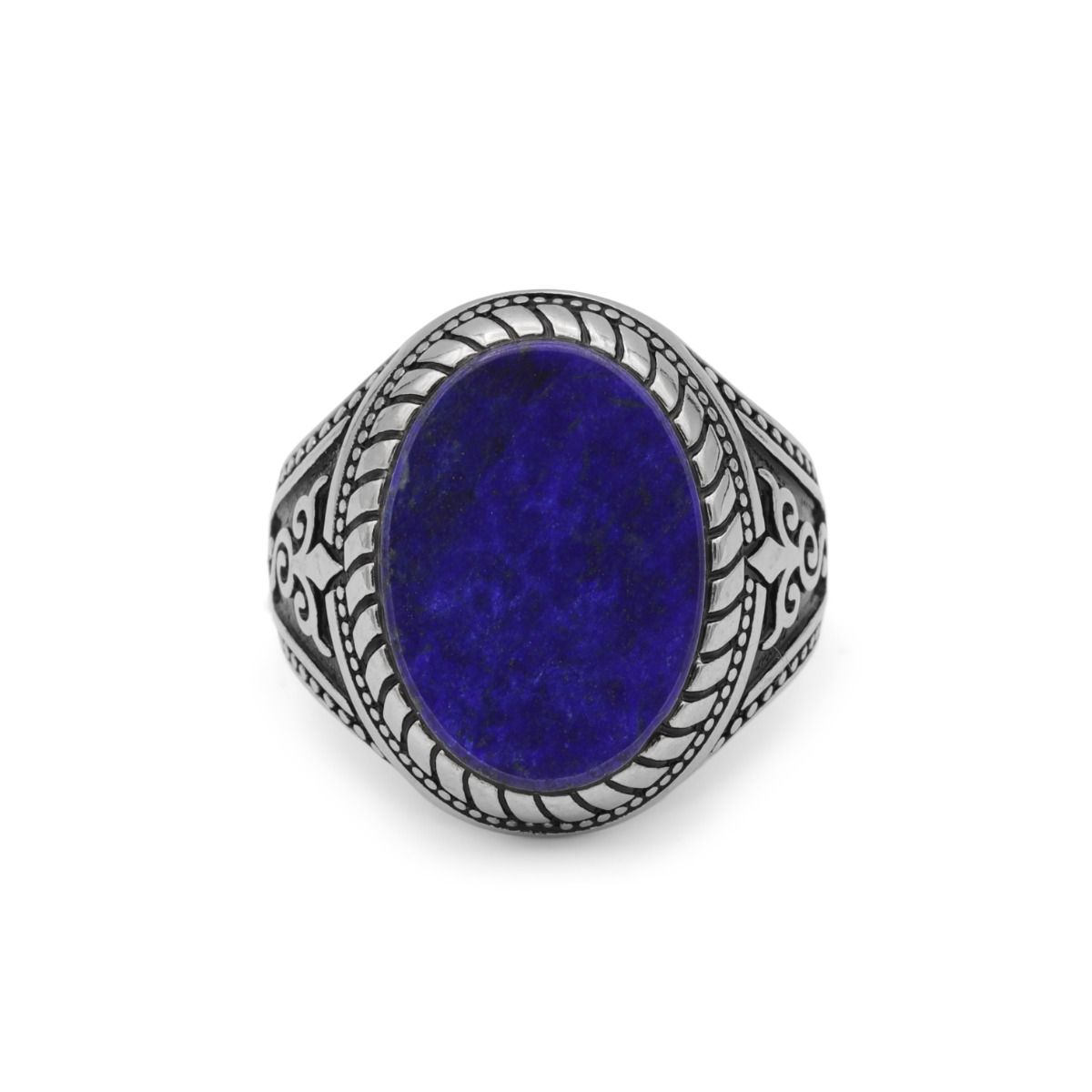 Royal Lapis Lazuli Ring - Sterling Silver