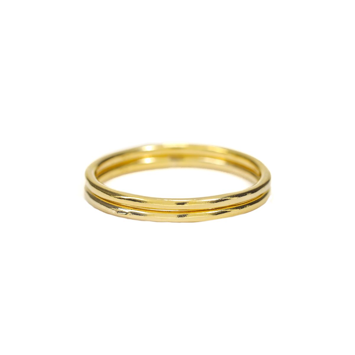 Saturn Ring Set [750er Gold Vermeil]