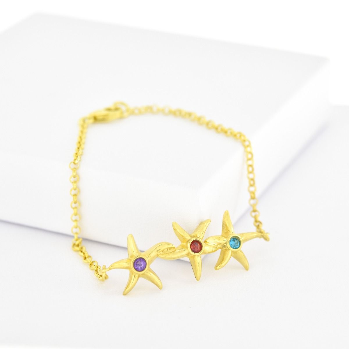 Bracciale Mare di Stelle [Placcato Oro 18kt]