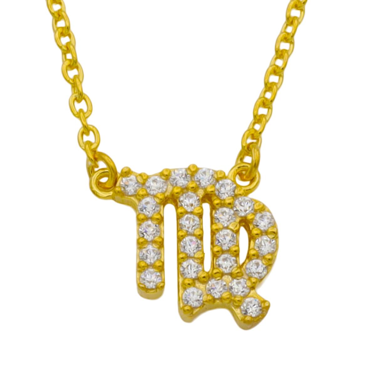 Virgo Necklace - Zodiac Sign Necklace [18K Gold Vermeil]