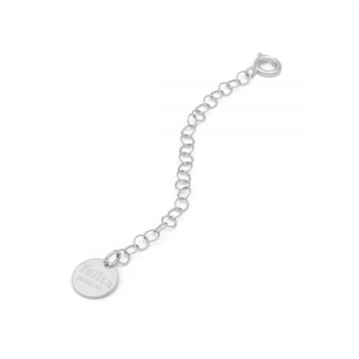 3 Pcs 925 Sterling Silver Necklace Extenders for Bahrain