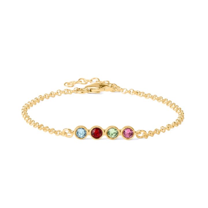 Custom birthstone anklet shop
