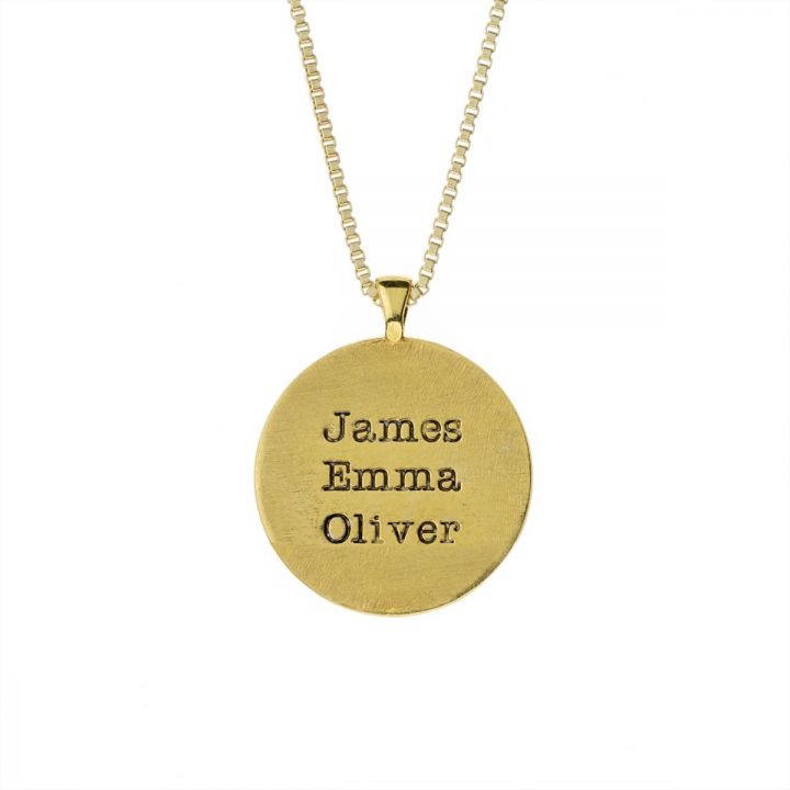 Lion Necklace Men's (Gold Plated) - Men 