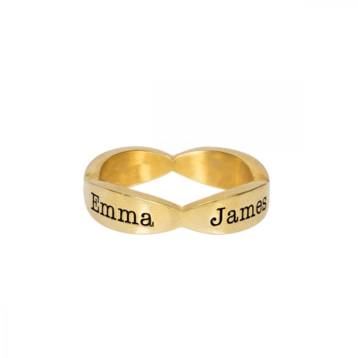Blossom Name Ring [Gold Plated]