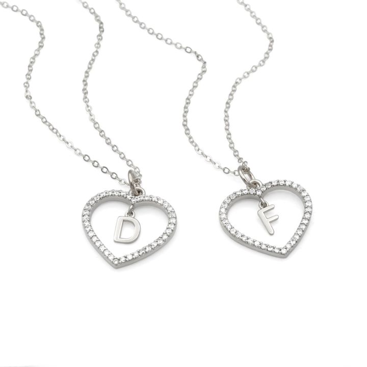 Children\'s Sterling Silver Initial Necklace 2024 | www.janemadell.com