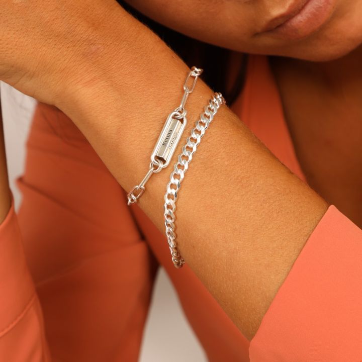 Discover more than 150 curb silver bracelet best