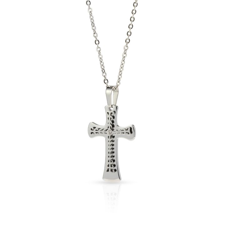 Bright Compass Necklace for Men