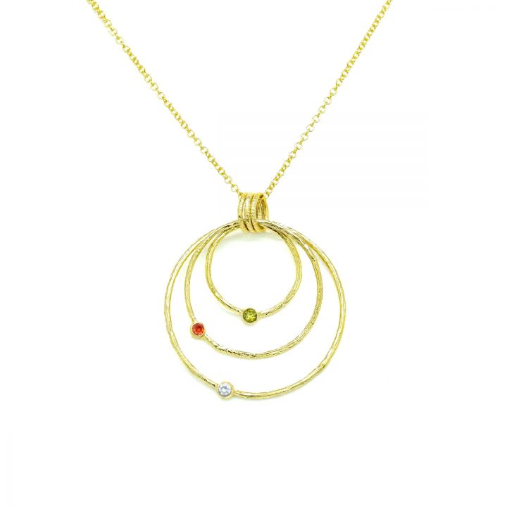 Collier Cercles d’Amour [Or 10 Carats]