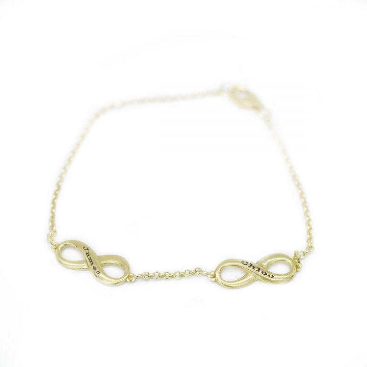 Infinity Bracelet [Gold Plated]