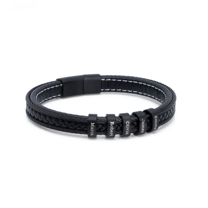 Engraved braided bracelets store