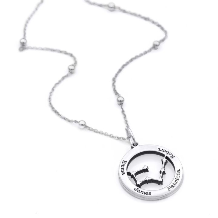 Amazon.com: AeraVida Mystical Zodiac Compass Calendar .925 Sterling Silver  Pendant Necklace | Silver Sterling Pendant Necklace | Zodiac Pendant  Sterling Silver | Pendant Necklace For Women : Clothing, Shoes & Jewelry