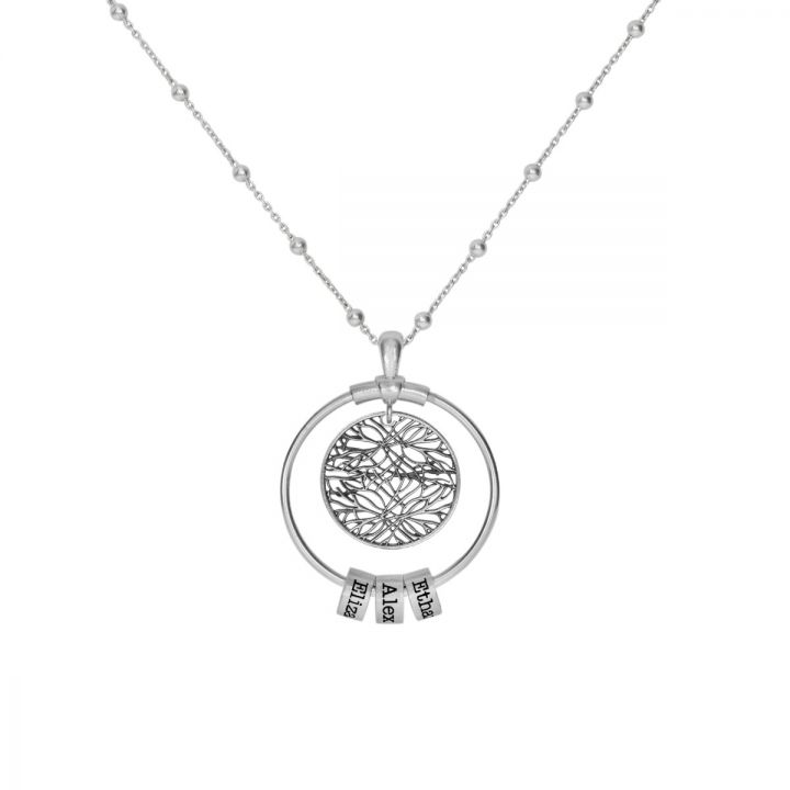 Roots of Love Name Necklace [Sterling Silver]