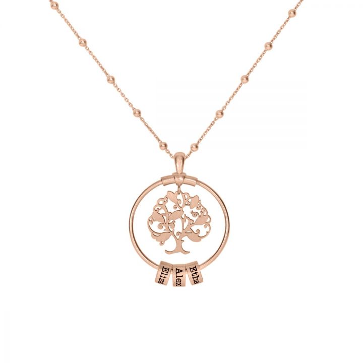 JO WISDOM Tree of Life Necklace,925 Sterling Silver Family April Birthstone  Pendant Necklace with Gold Plated,Jewellery for Women : Amazon.co.uk:  Fashion