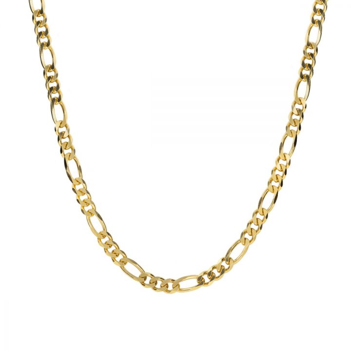 Figaro-Styled Decorative Gold Plated Chain