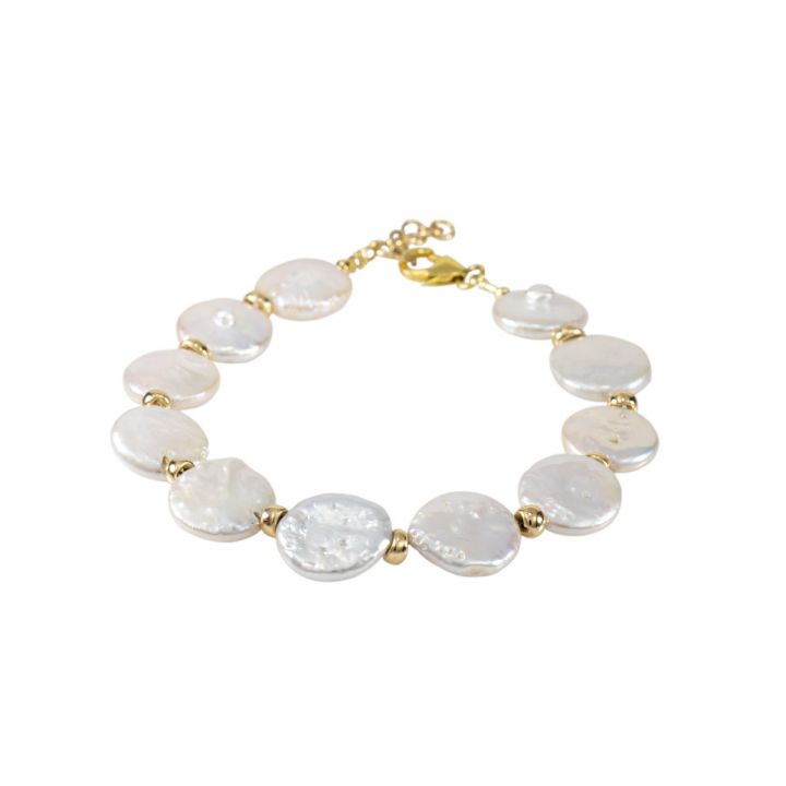 Ocean Dreams Pearl Bracelet [Gold Plated]