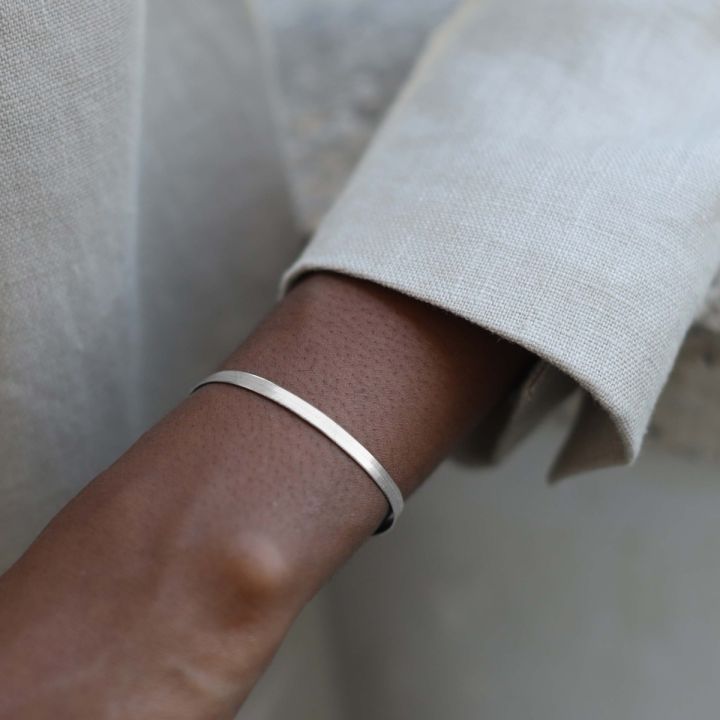 Talisa Sterling Silver Herringbone Bracelet