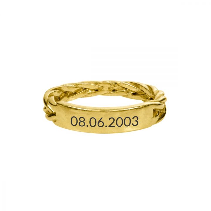 Love Braids Memories Ring [18K Gold Vermeil]