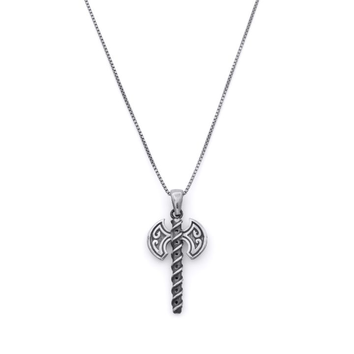 Talisa Men's Axe Pendant Necklace