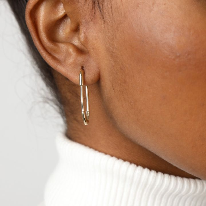 Paperclip Earrings