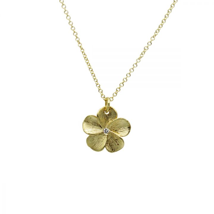 Buttercup Blossom Necklace [18K Gold]