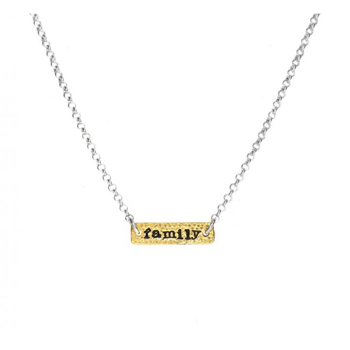 Personalized We Are Family Necklace | Merci Maman