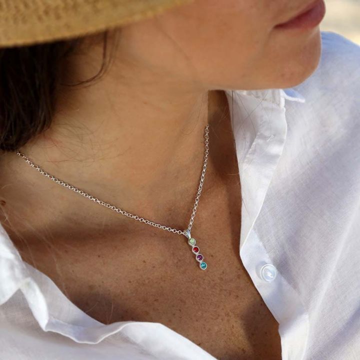 Collier Talisa Stars Vertical [Argent 925]