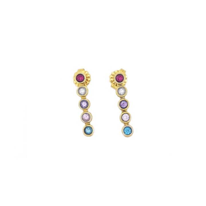 Talisa Stars Earrings [Gold Plated]