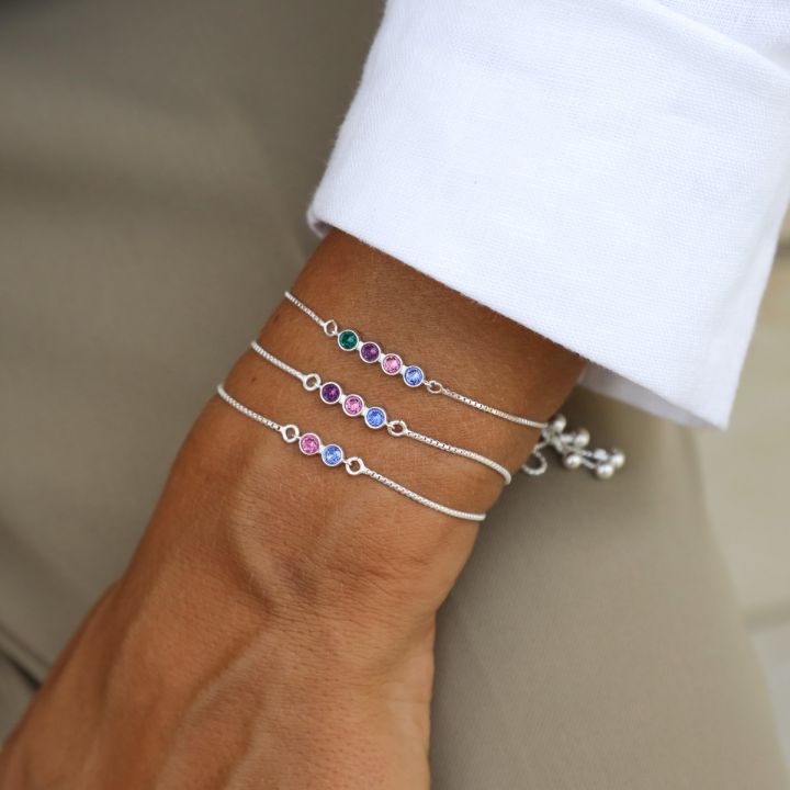 talisa stars birthstone bracelet